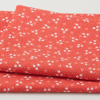 Picnics and Parades Favorites - Cherry Flowers 2 Yard Cut