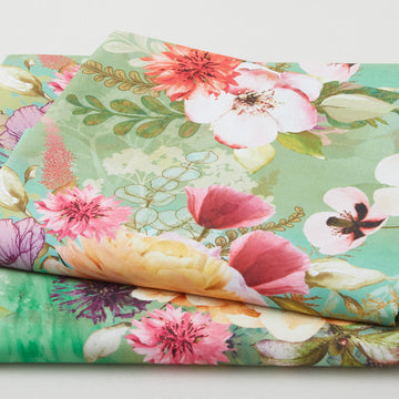 Green Garden Favorites - Sweet Pea Flowers 2 Yard Cut