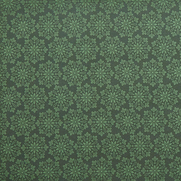 Ruby Fern Favorites - Evergreen Snowflakes 2 Yard Cut