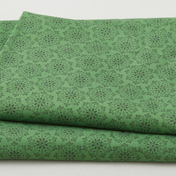 Ruby Fern Favorites - Holly Snowflakes 2 Yard Cut