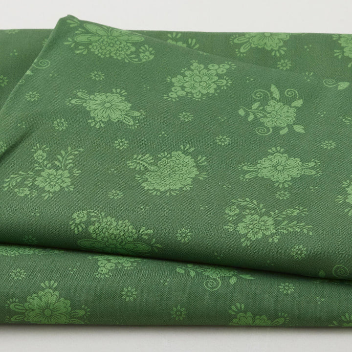 Ruby Fern Favorites - Pine Floral 2 Yard Cut