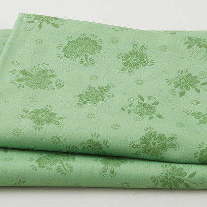 Ruby Fern Favorites - Peapod Floral 2 Yard Cut