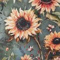 Sunset Garden Favorites - Teal Sunflower 2 Yard Cut