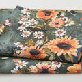Sunset Garden Favorites - Teal Sunflower 2 Yard Cut