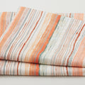 Sunset Garden Favorites - Cream Stripe 2 Yard Cut