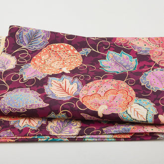 Jeweled Autumn Favorites - Plum 2 Yard Cut