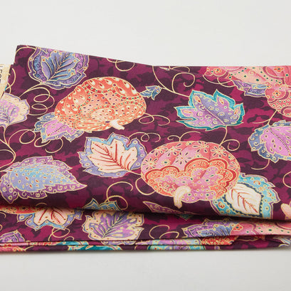 Jeweled Autumn Favorites - Plum 2 Yard Cut