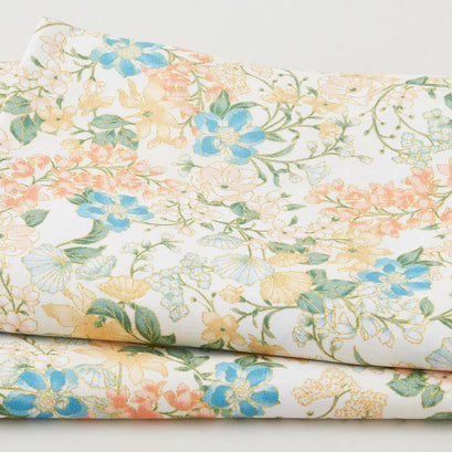 Catherine Favorites - Natural Plants Metallic 2 Yard Cut