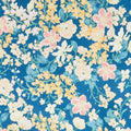 Catherine Favorites - Lagoon Plants Metallic 2 Yard Cut