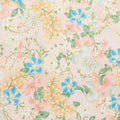 Catherine Favorites - Peach Plants Metallic 2 Yard Cut