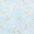 Catherine Favorites - Sky Dragonfly Metallic 2 Yard Cut