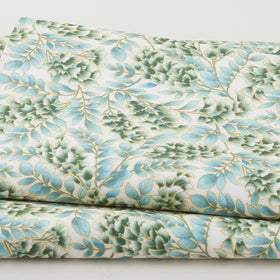 Catherine Favorites - Natural Leaves Metallic 2 Yard Cut