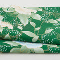 Imperial Collection - Hana Favorites Emerald Floral Metallic 2 Yard Cut