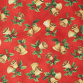 Festive Christmas Favorites - Red Bells 2 Yard Cut
