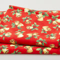 Festive Christmas Favorites - Red Bells 2 Yard Cut