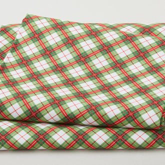 Festive Christmas Favorites - Green Plaid 2 Yard Cut