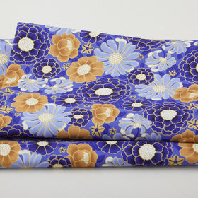Hummingbird Haven Favorites - Sapphire Flower 2 Yard Cut