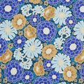 Hummingbird Haven Favorites - Teal Flower 2 Yard Cut