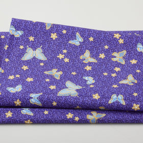 Hummingbird Haven Favorites - Cobalt Butterfly 2 Yard Cut
