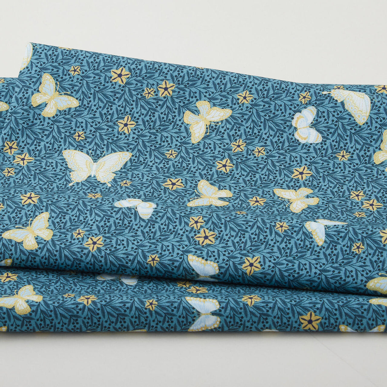 Hummingbird Haven Favorites - Teal Butterfly 2 Yard Cut