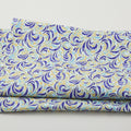 Hummingbird Haven Favorites - Aquamarine Swirls 2 Yard Cut