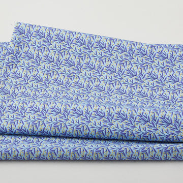 Hummingbird Haven Favorites - Cyan Damask 2 Yard Cut