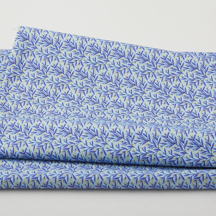 Hummingbird Haven Favorites - Cyan Damask 2 Yard Cut