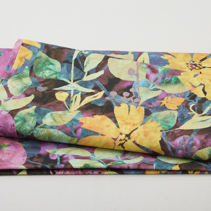 Moss & Mulberry Favorites - Pansy Flower 2 Yard Cut