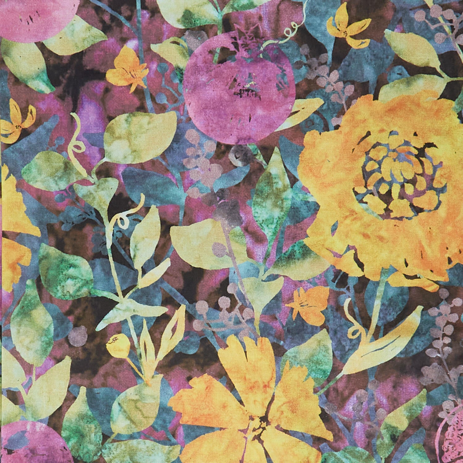 Moss & Mulberry Favorites - Pansy Flower 2 Yard Cut