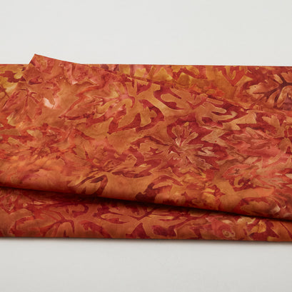 Autumn Skies Batiks Favorites - Autumn Maple Leaf 2 Yard Cut