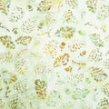 Autumn Skies Batiks Favorites - Sage Oak Leaves 2 Yard Cut