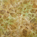 Autumn Skies Batiks Favorites - Olive Oak Leaves 2 Yard Cut
