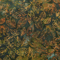 Autumn Skies Batiks Favorites - Pine Lined Leaves 2 Yard Cut