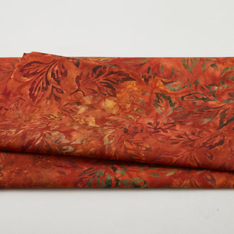 Autumn Skies Batiks Favorites - Cinnamon Sprigs 2 Yard Cut
