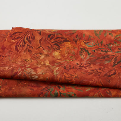 Autumn Skies Batiks Favorites - Cinnamon Sprigs 2 Yard Cut