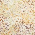 Autumn Skies Batiks Favorites - Ochre Small Leaves 2 Yard Cut