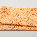 Autumn Skies Batiks Favorites - Orange Spice Small Leaves 2 Yard Cut