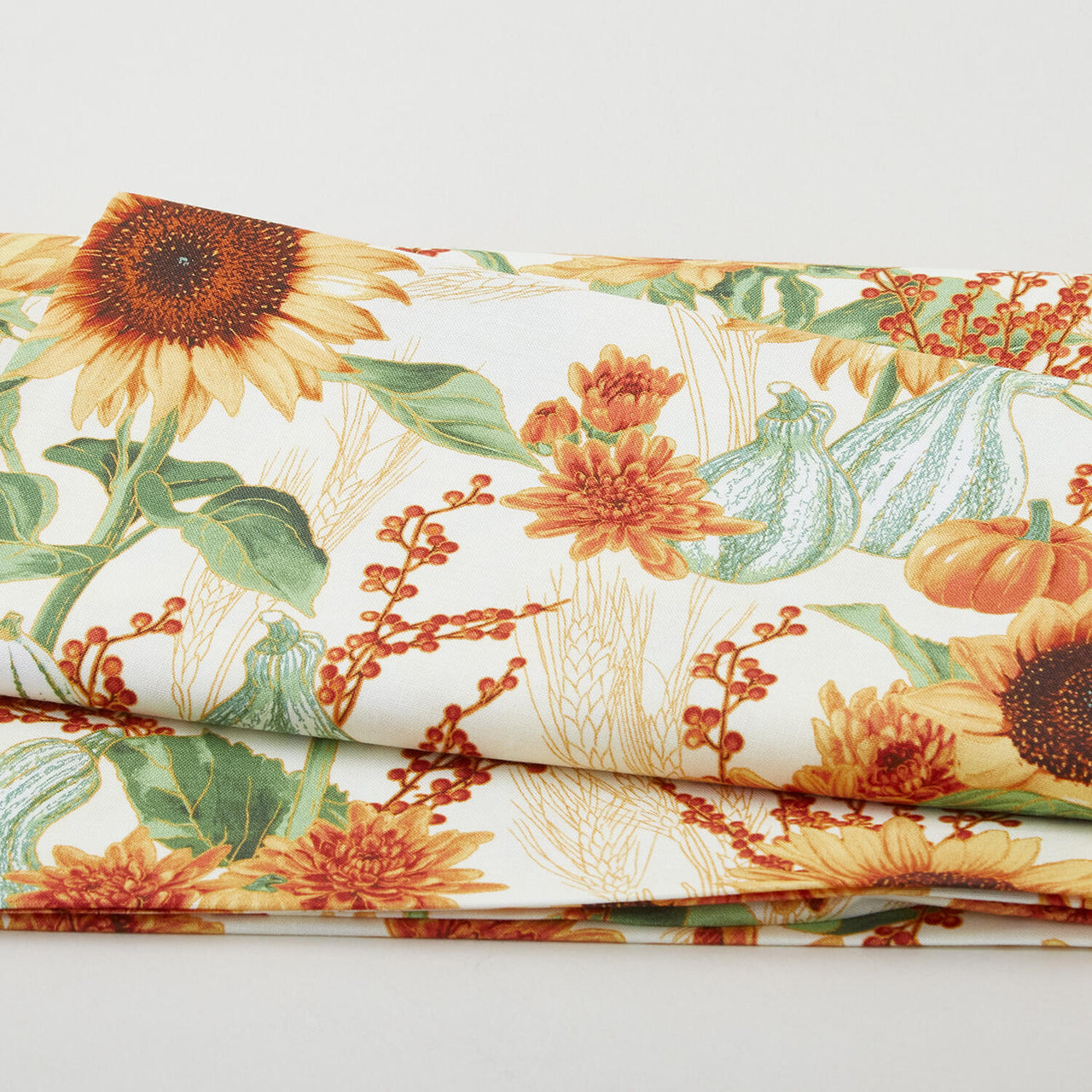 September Fields Favorites - Natural Sunflower 2 Yard Cut