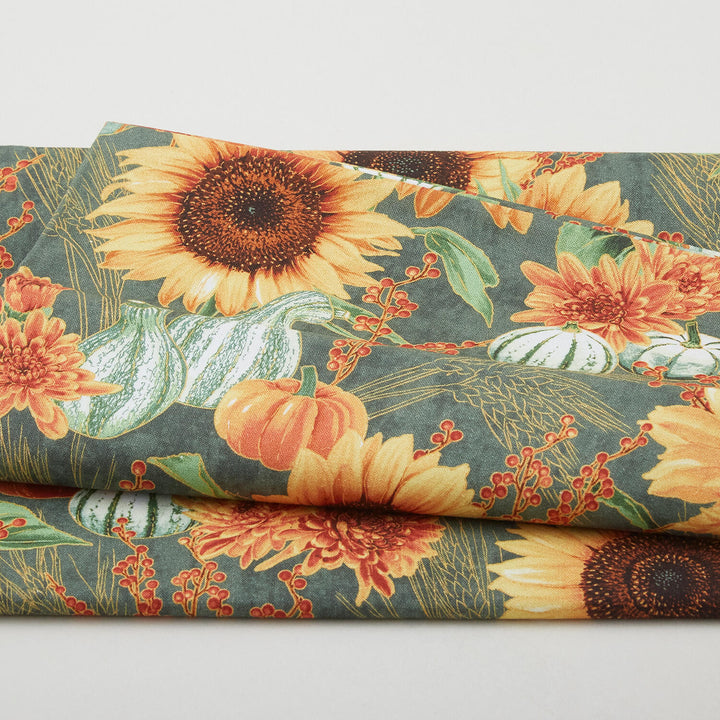 September Fields Favorites - Willow Sunflower 2 Yard Cut