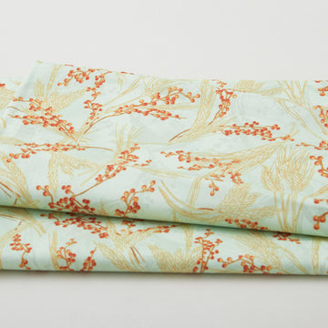 September Fields Favorites - Mint Wheat and Berries 2 Yard Cut