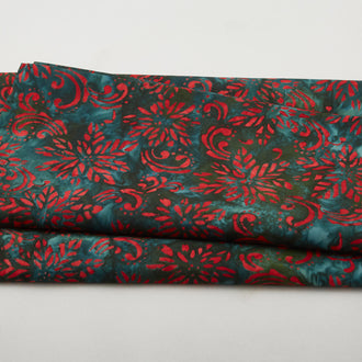 Joyful Holidays Batiks Favorites - Holiday Poinsettia 2 Yard Cut