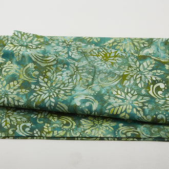 Joyful Holidays Batiks Favorites - Balsam Poinsettia 2 Yard Cut