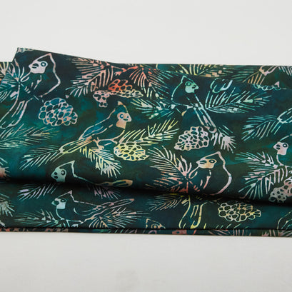 Joyful Holidays Batiks Favorites - Forest Cardinal 2 Yard Cut