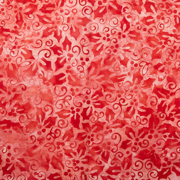 Joyful Holidays Batiks Favorites - Ruby Holly 2 Yard Cut