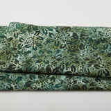 Joyful Holidays Batiks Favorites - Green Holly 2 Yard Cut