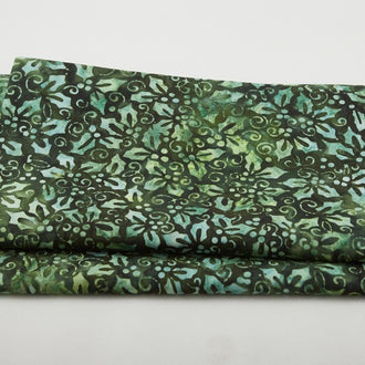 Joyful Holidays Batiks Favorites - Spruce Holly 2 Yard Cut