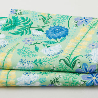 Faraway Florals Favorites - Sage Medium Florals 2 Yard Cut