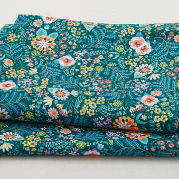 Faraway Florals Favorites - Cypress Packed Small Florals 2 Yard Cut