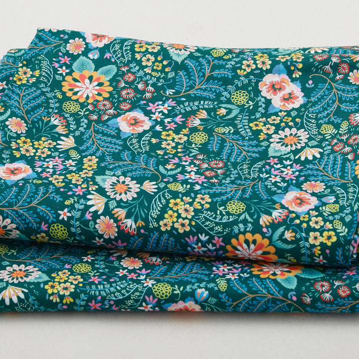 Faraway Florals Favorites - Cypress Packed Small Florals 2 Yard Cut