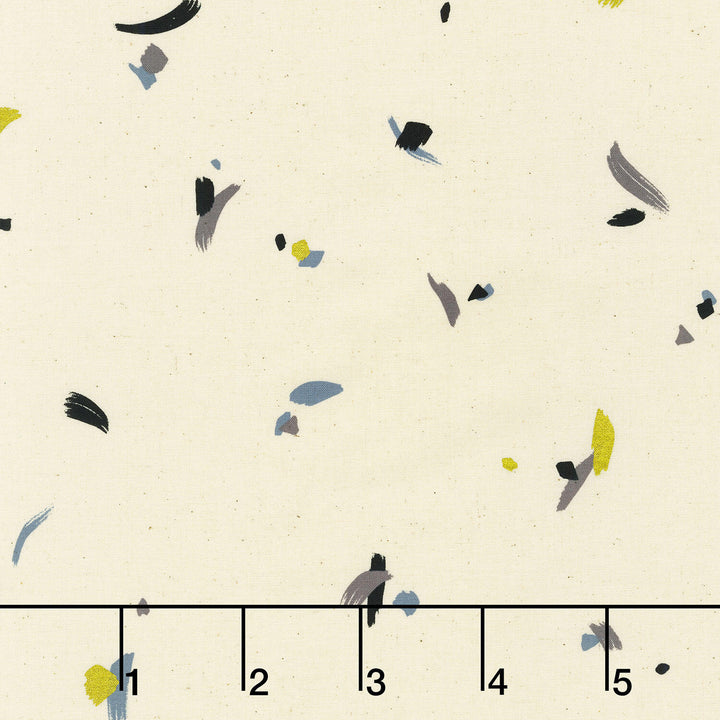 Brushy - Specks Natural Yardage